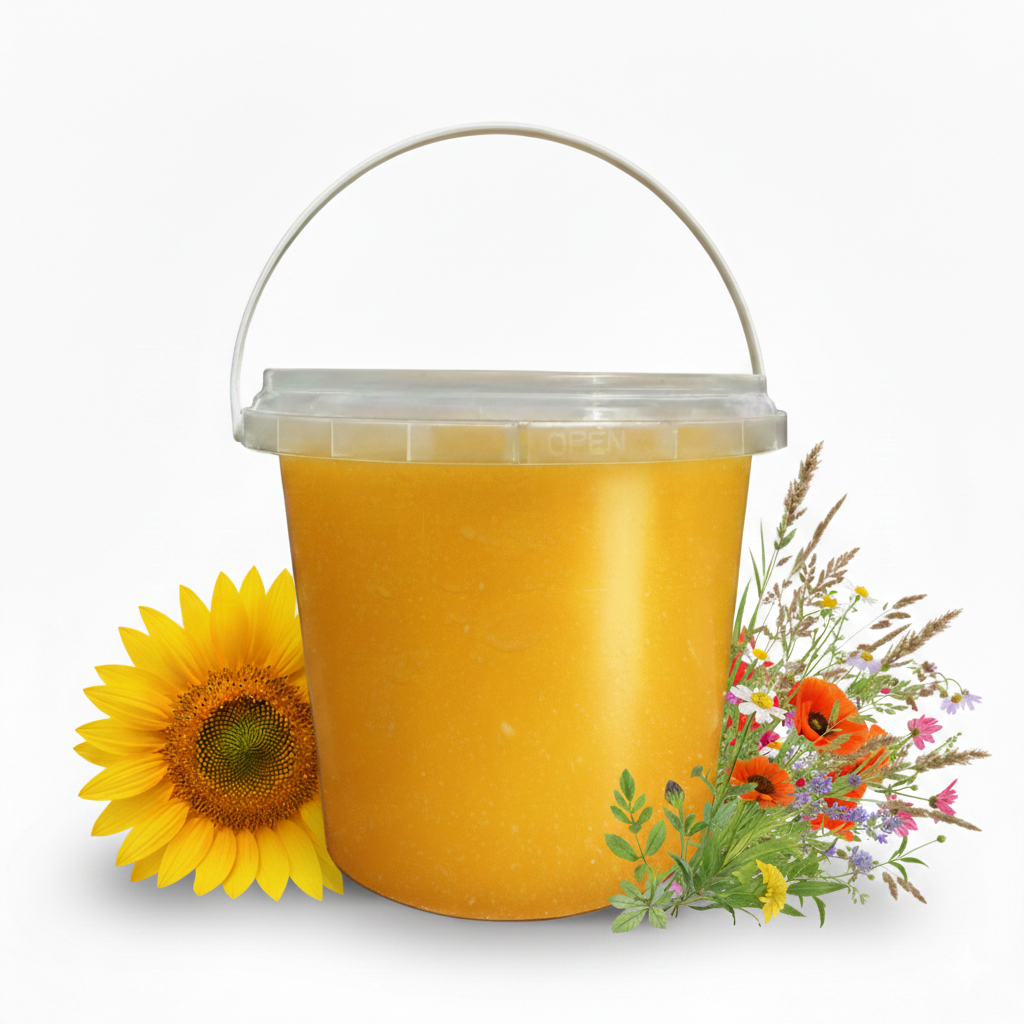 Мёд из трав и подсолнечника